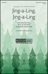 Jing-a-Ling, Jing-a-Ling Three-Part Mixed choral sheet music cover